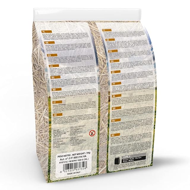 Foto 3 de 4 de CROCI Alimento para animales pequeños Fienoro 1 kg - Paquete de 3