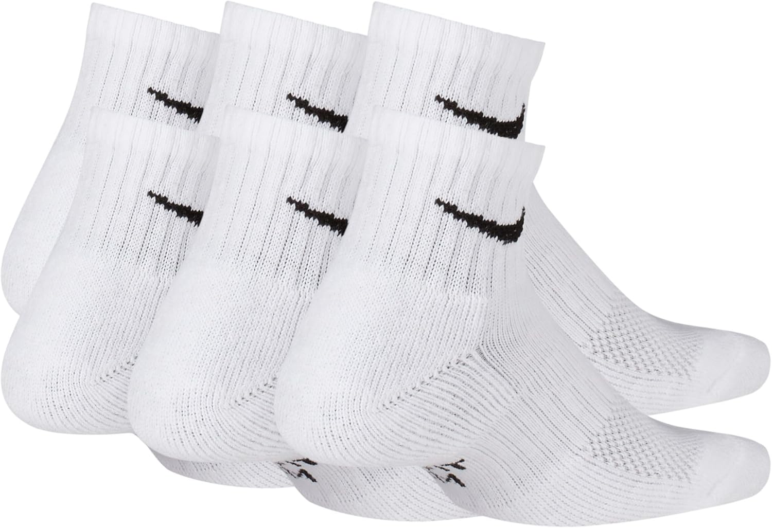 Nike Unisex Kids' Everyday Cushioned Ankle Socks (6-Pack) | Boys and Girls