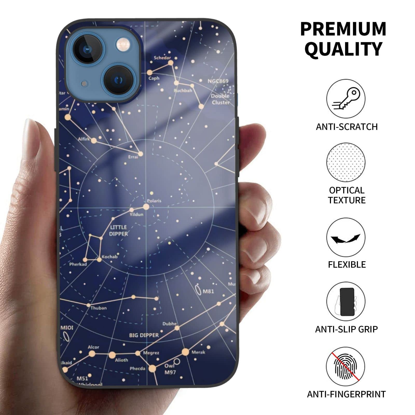Amazon.co.jp: 星と星座 星空 スペース Iphone13 ケース Iphone 13