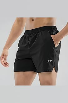 PROSHARX Men’s Shorts with Quick Dry Tech | Athletic Anti-Wicking Lightweight Shorts for Sports, Running & Gym