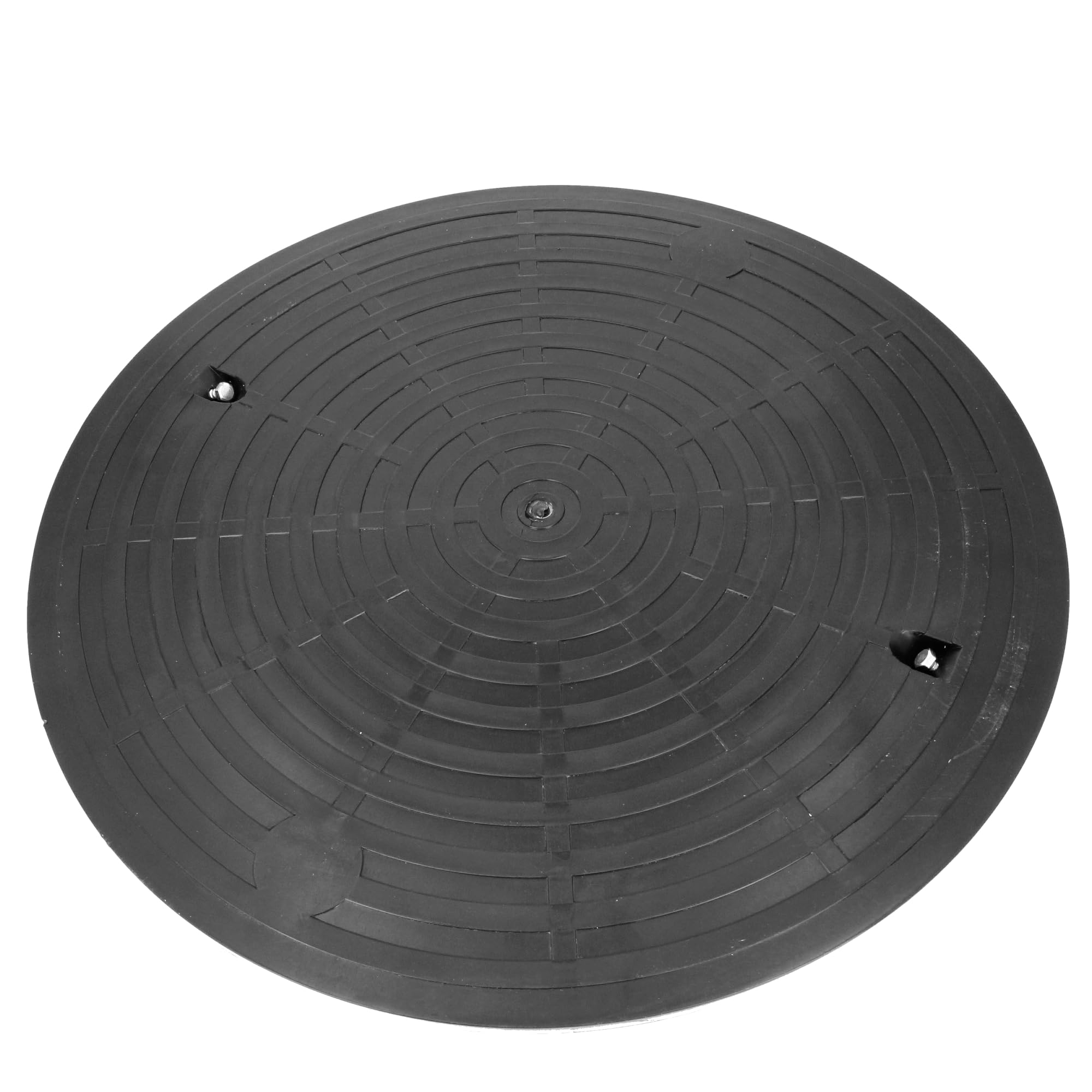 Millto™ Tapa de Boca Redonda, Diámetro DN540, Negro, Polipropileno, Tapa de Canal y Desagüe, Cisterna, Kl. A15, Carga hasta 1,5 t, Cubierta Ondulada