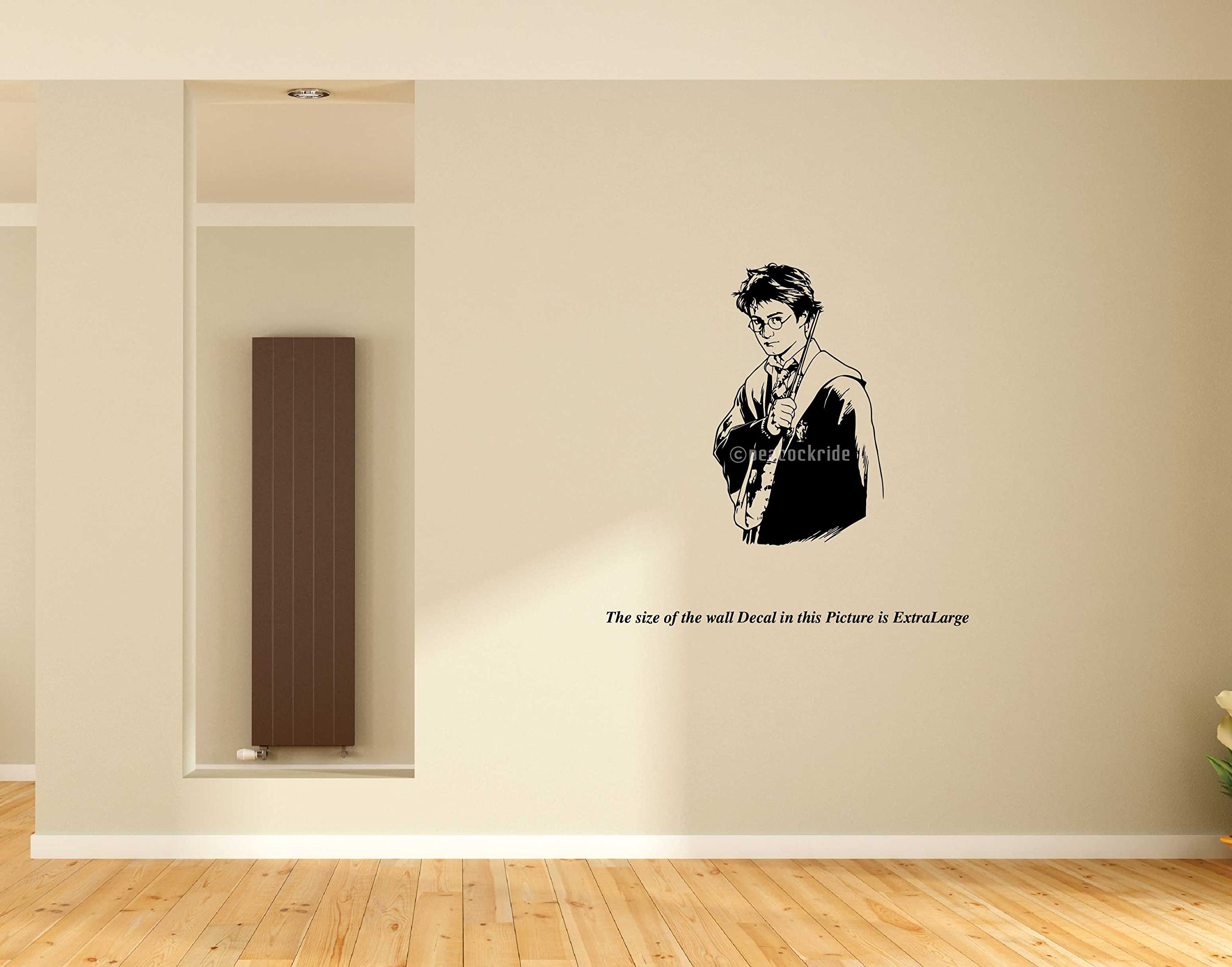PEACOCKRIDE Harry Potter Pose Wand I Hollywood Cinema I Wall Decal Large Black (PVC Vinyl) (B0BSC24SF8) Amazon Price History, Amazon Price Tracker