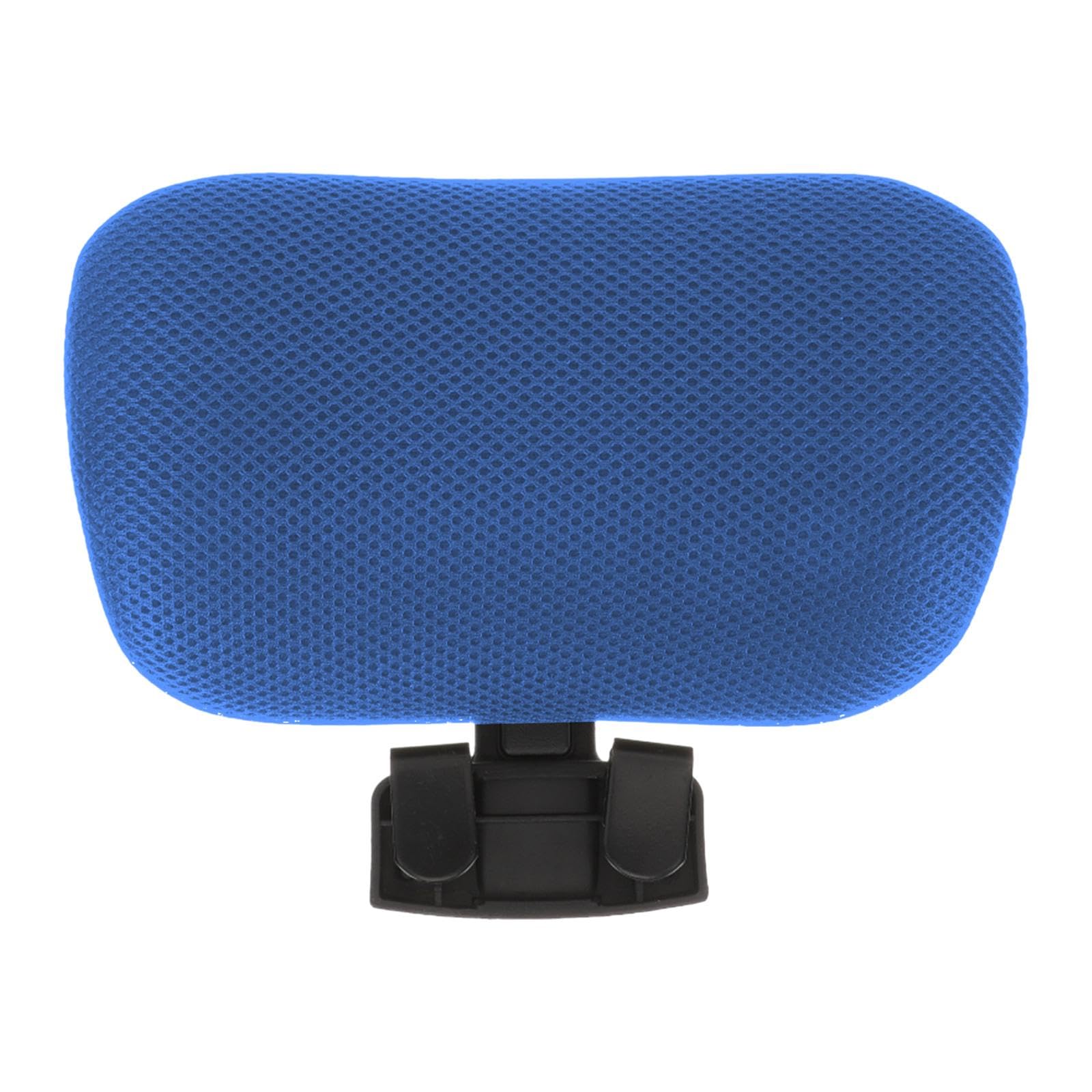 Sharplace Kopfstütze für Bürostuhl, Nackenstützkissen-Aufsatz, universell, bequem, ergonomisches Kopfkissen, Schreibtischstuhl-Kopfstütze, Blau