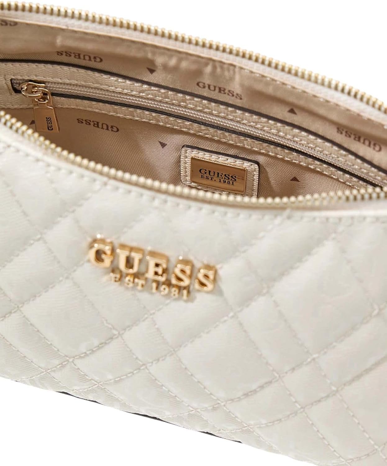 GUESS Isemay Quilted Shoulder Bag - Image 3