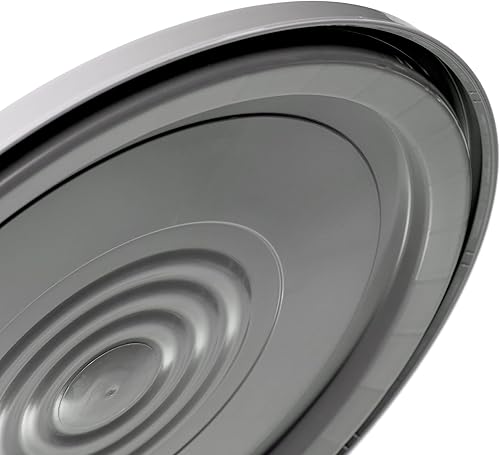 Miniatura 6 de Consolidated Plastics Tapas fáciles de despegar de grado alimenticio para cubos de 3.5, 5, 6 y 7 galones (paquete de 120 unidades) tapas