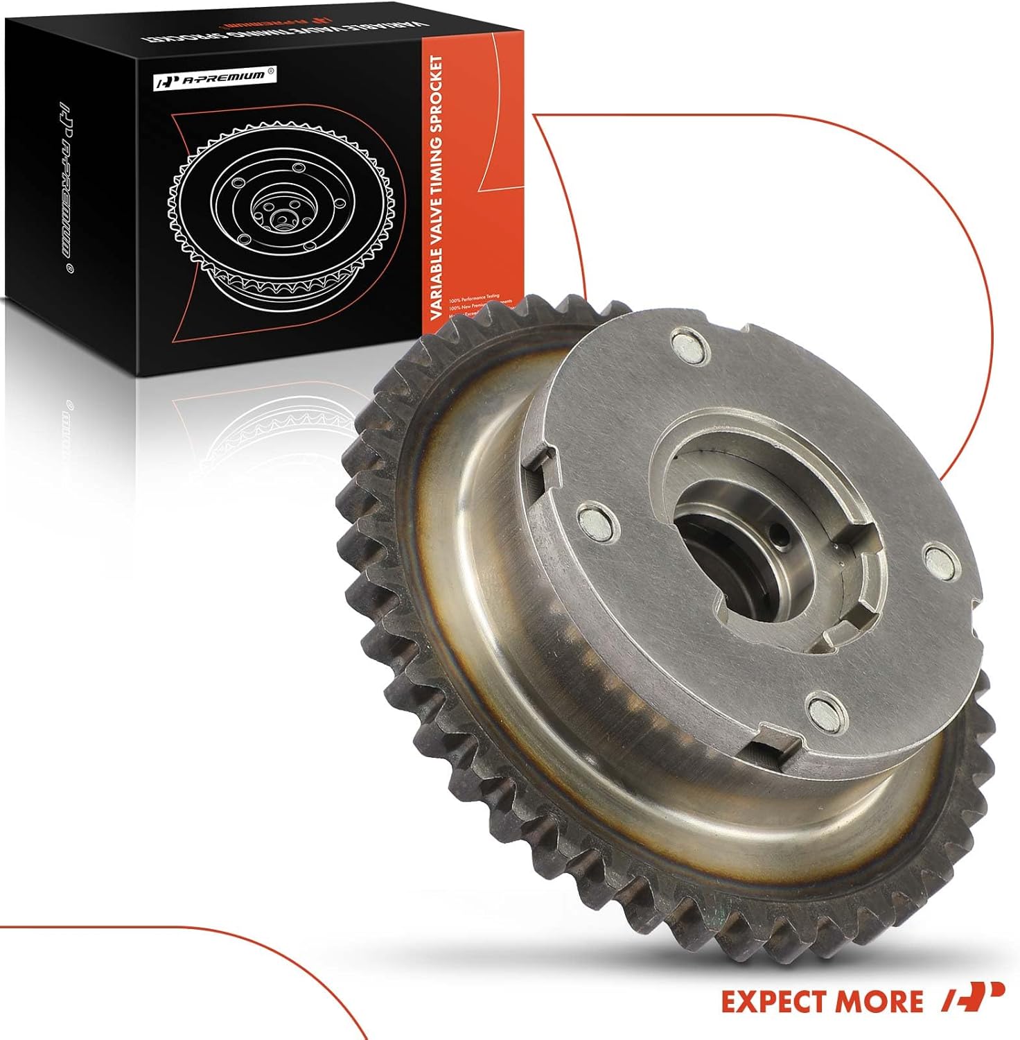 A-Premium Intake Camshaft Phaser Adjuster Actuator Compatible with Mercedes-Benz C300 2015-2017 C350e CLA250 CLA45 AMG E300 GLA250 GLC300 Metris SLC300 SLK300, Replace# A2700506100