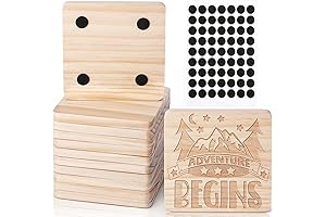 GOH DODD Square Wood Coaster Blanks