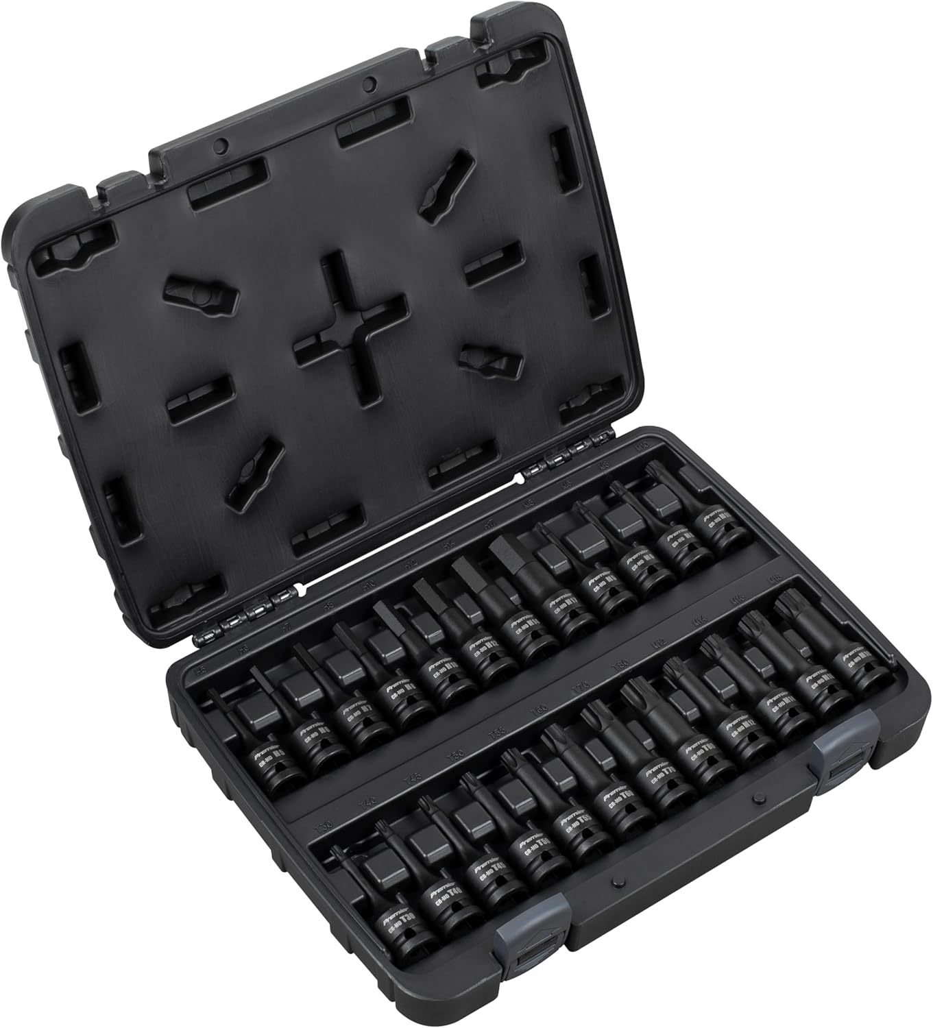 Sealey 24pc 1/2"Sq Drive Hex/TRX-Star*/Spline Impact Socket Bit Set -AK56000