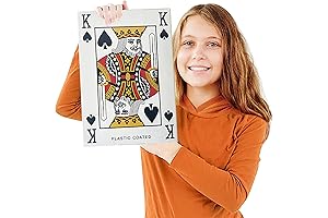 Yuanhe Giant Playing Cards - 10.5x14.5in Overized Jumbo Cards