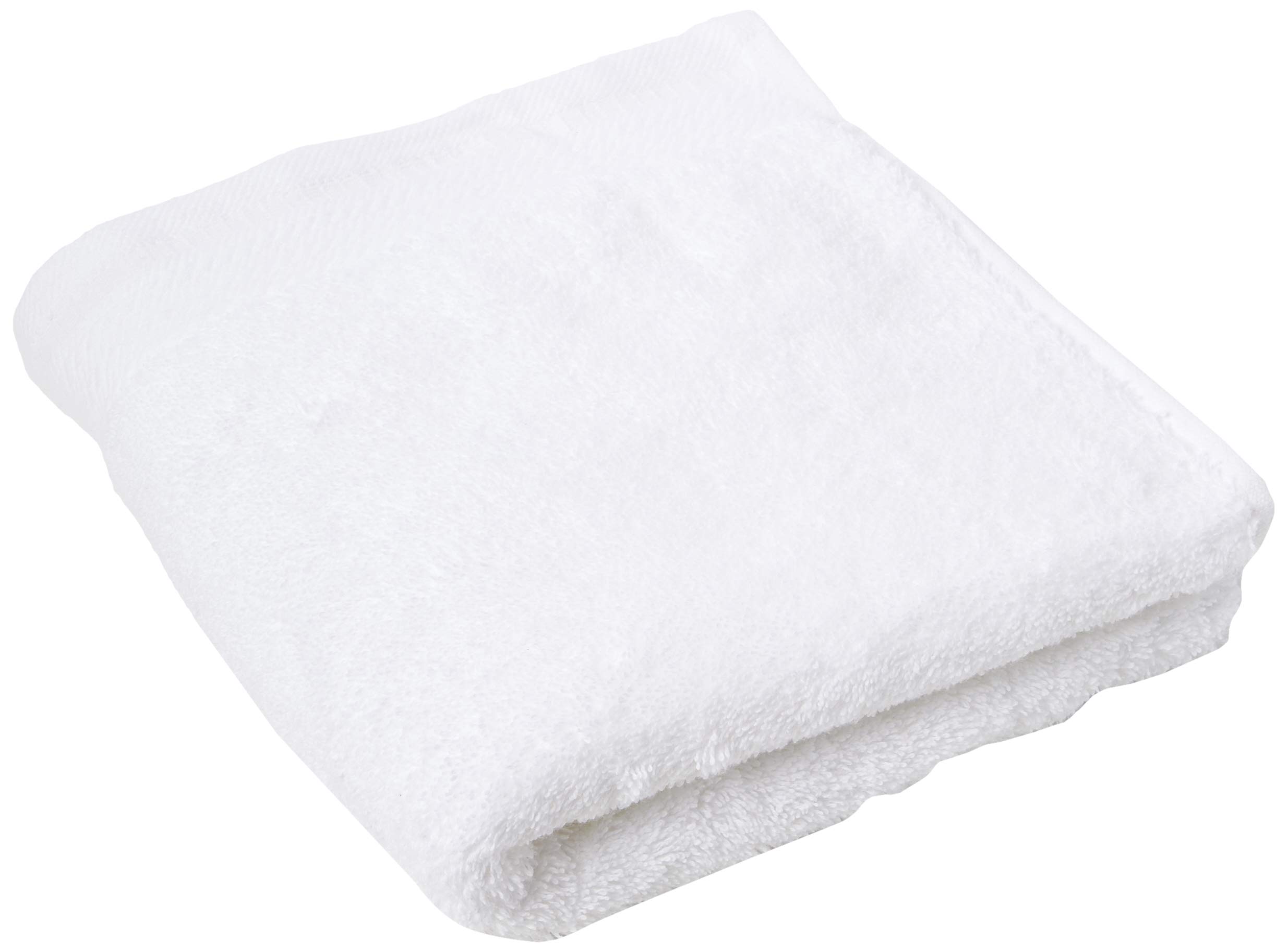 Eiffel Textile Combed Basin Towel, Cotton, White, 50 x 100 x 10 cm