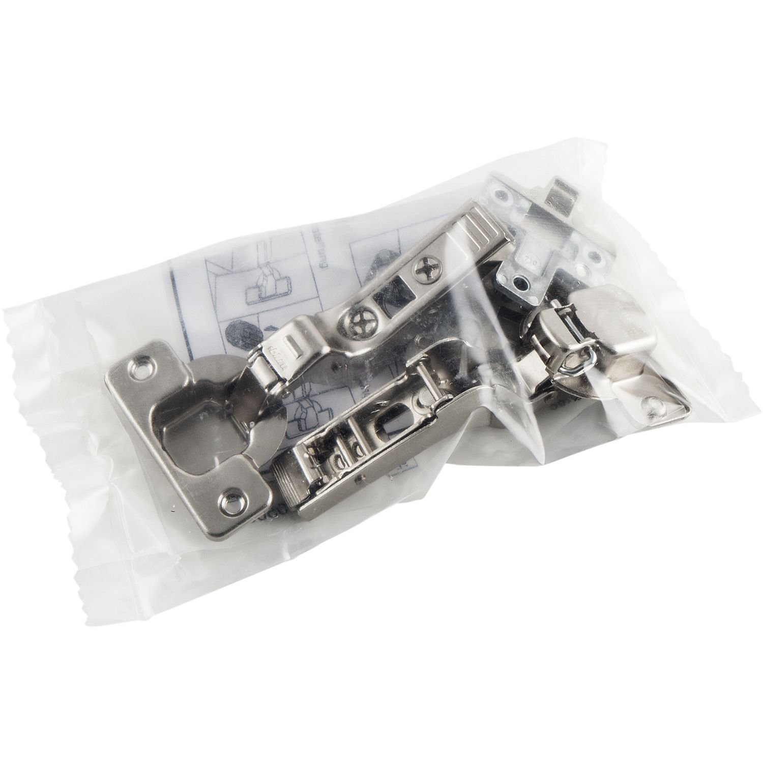 Blum Clip top Blumotion Furniture Hinge Integrated 107 Degree Set Square., 105031142, Silver - Image 2