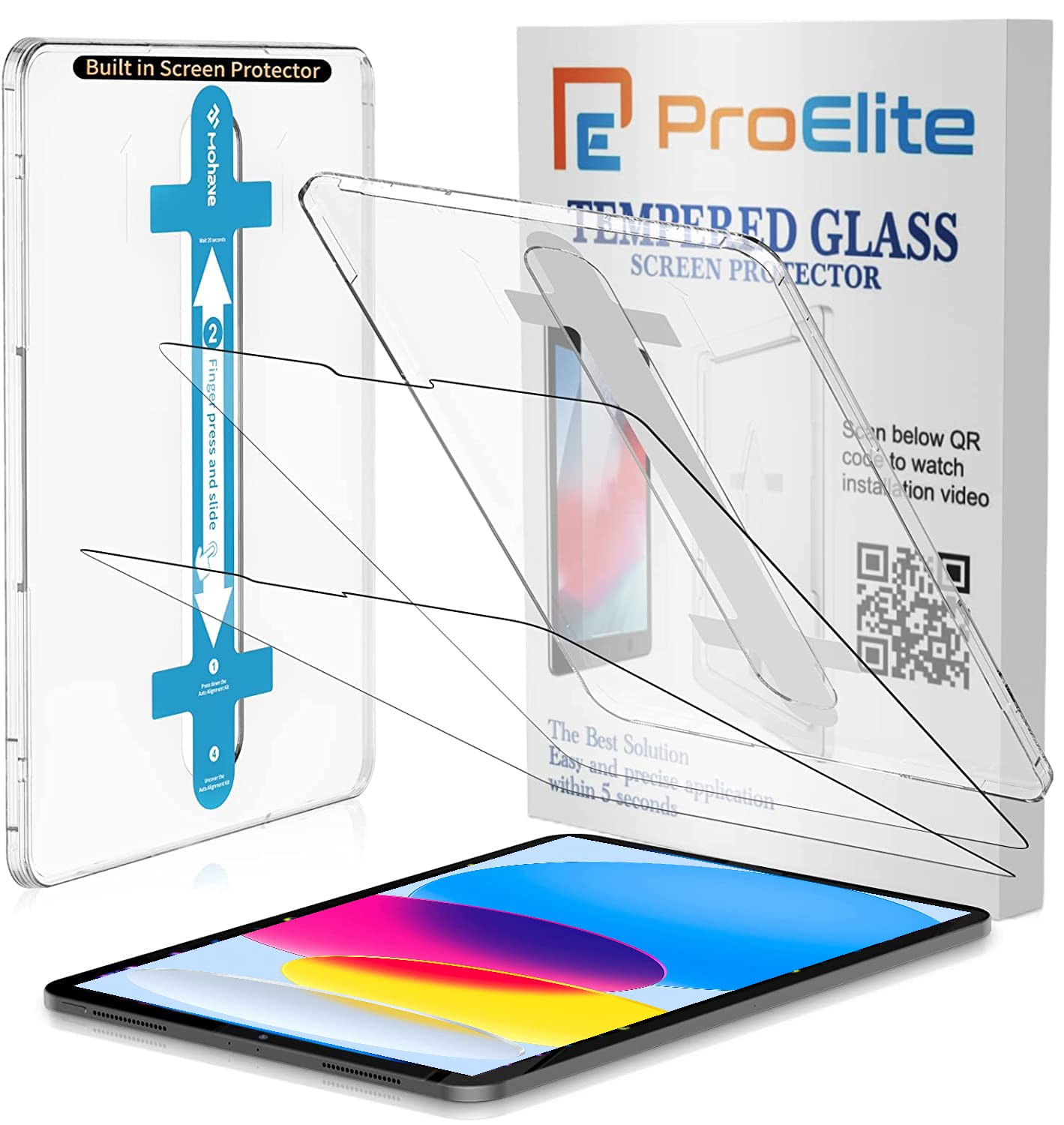 See full amazon price history chart for ProElite Tempered Glass Screen Protector for Apple iPad 10th Generation 2022 (with Auto Alignment Kit) ProElite Tempered Glass Screen Protector for Apple iPad 10th Generation 2022 (with Auto Alignment Kit) (B0BR84LMTH) Amazon Price History, Amazon Price Tracker