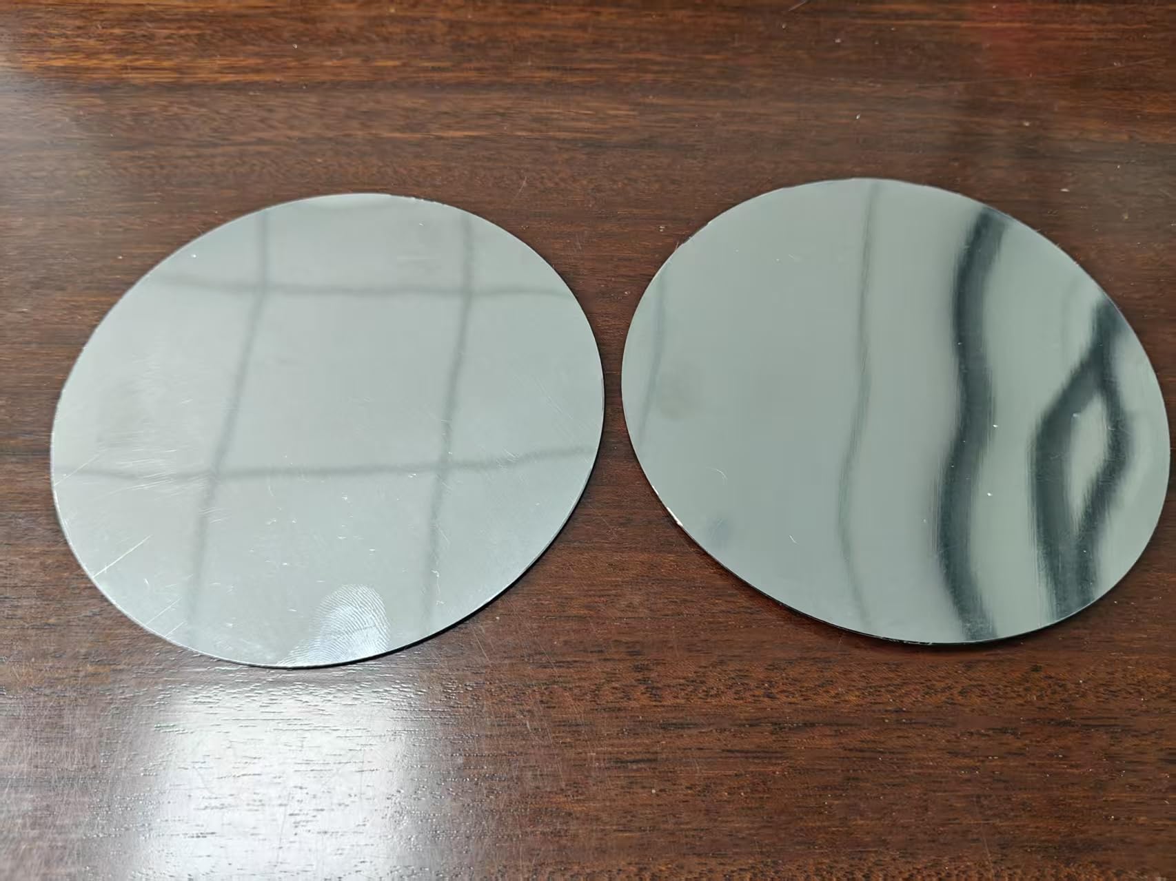 Disques adhésifs universels DAILYLIFE lot de 2 plaques acryliques pour poignée ventouse douche