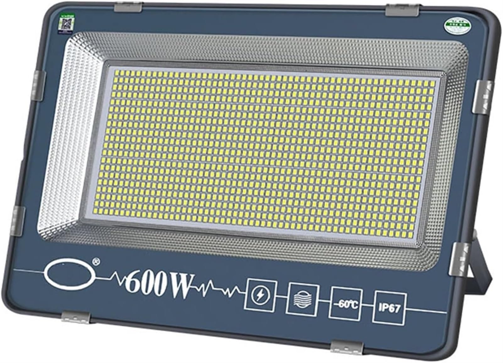 lampy solarne, Bezpieczeństwo 6500K Pozytywne białe światło 40000lm, praca LED 220V IP67 Super jasne(7 Pcs,600W)