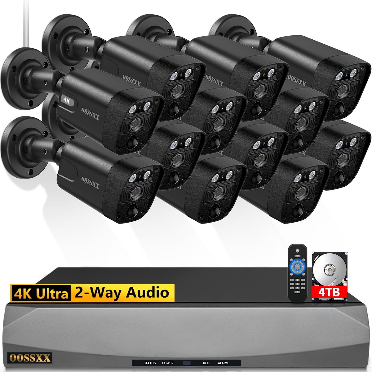Amazon.com : 4K/8.0 Megapixel & 130° Ultra Wide-Angle 2-Way