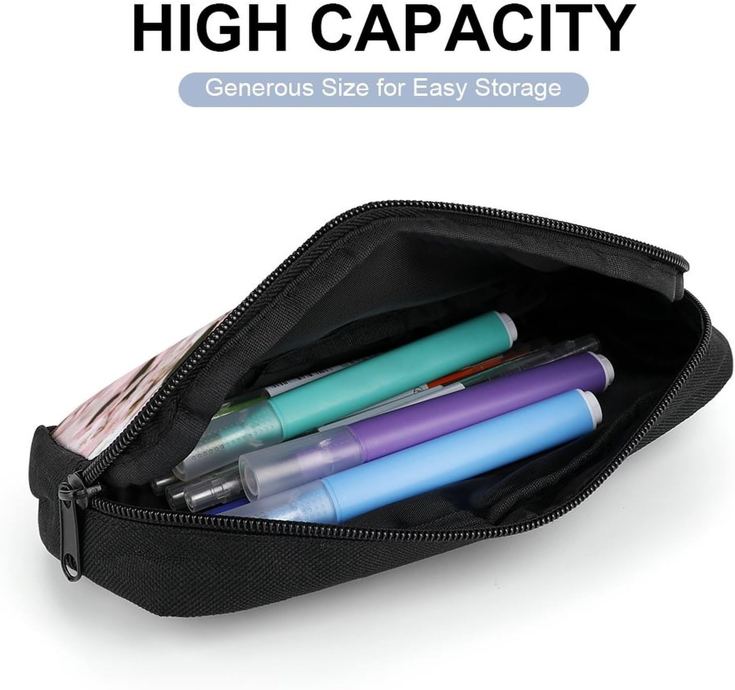 Sugar Glider Large Pencil Case Pouch Big Capacity for Office image 5