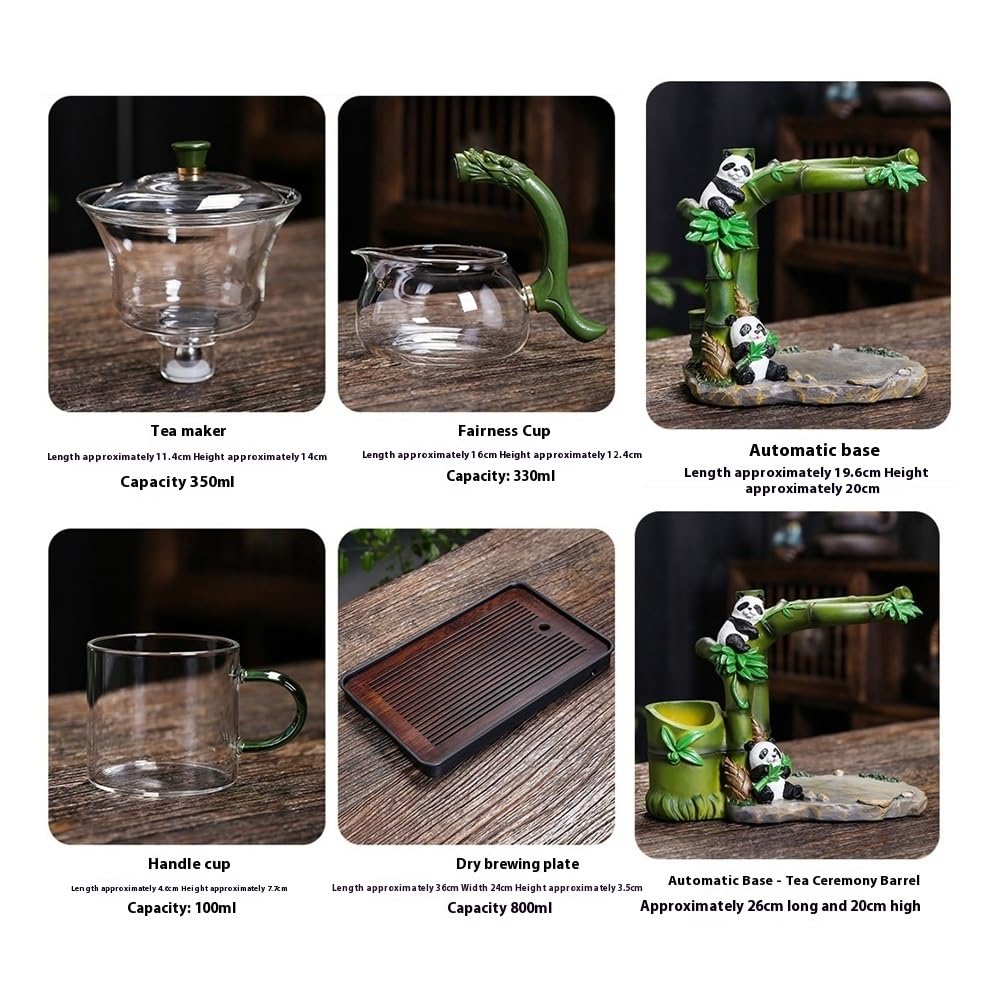 Jarra Juego de té cristal, tetera, taza casera, kung fu