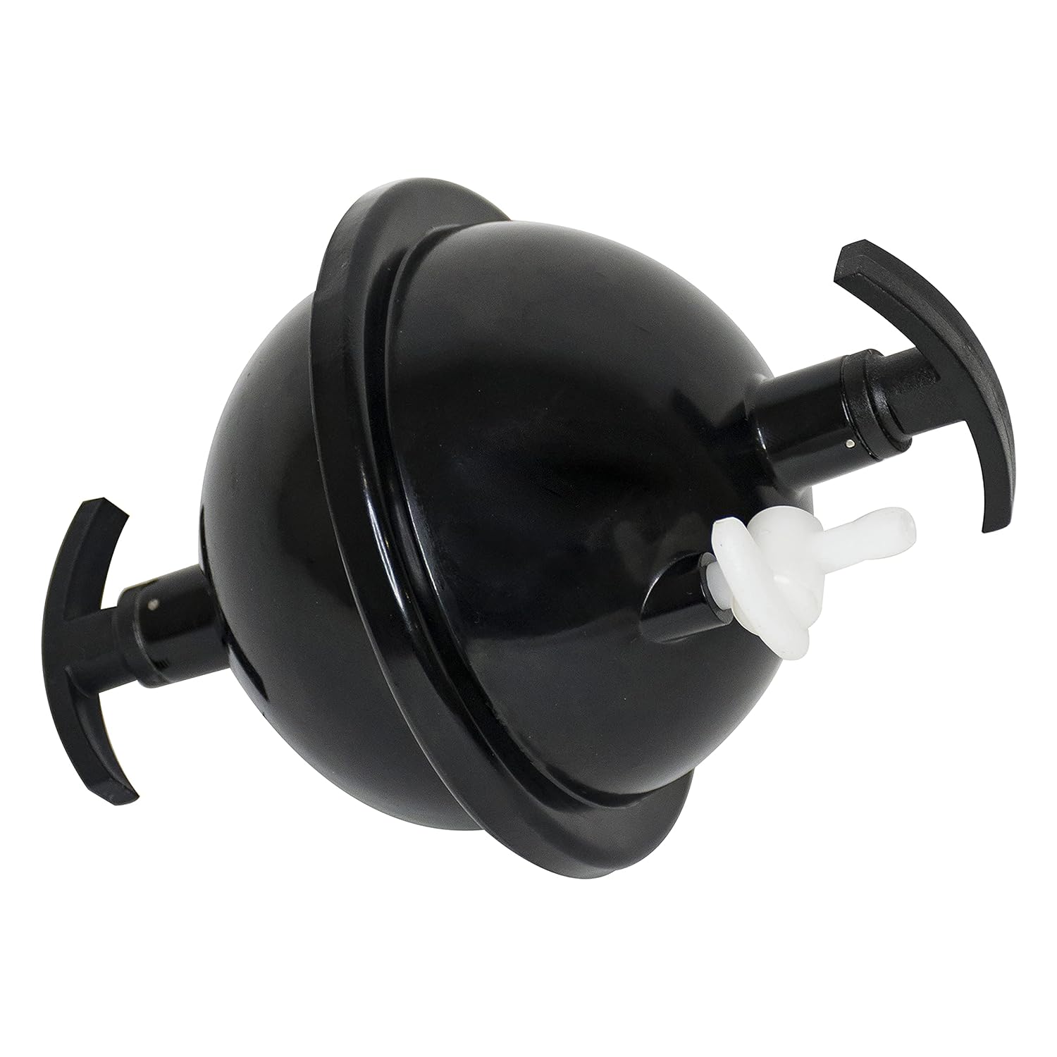 Eisco Labs 4.25" Diameter Plastic Magdeburg Hemisphere with Valve