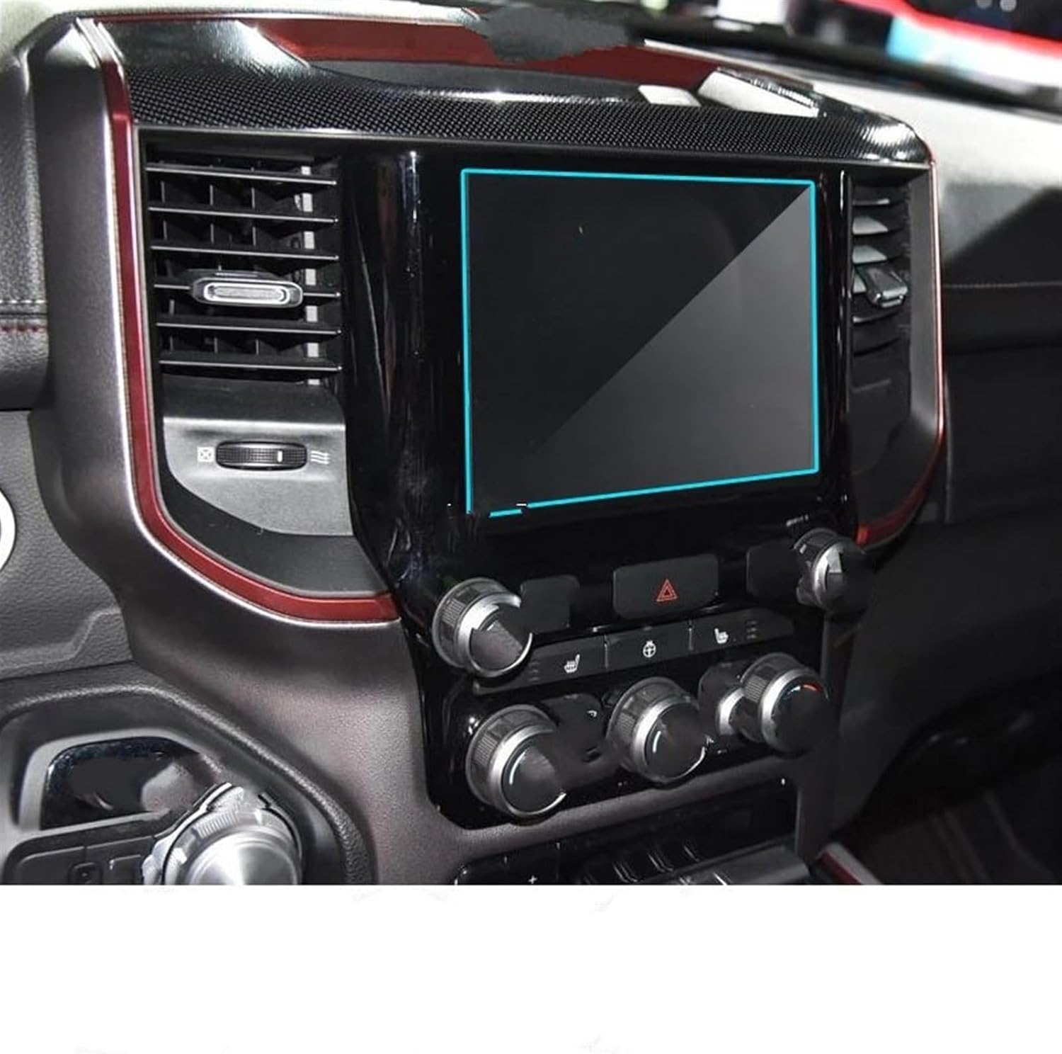 計器盤保護フィルム Compatible With Dodge For Durango 2017 2018 2019 2020 8.