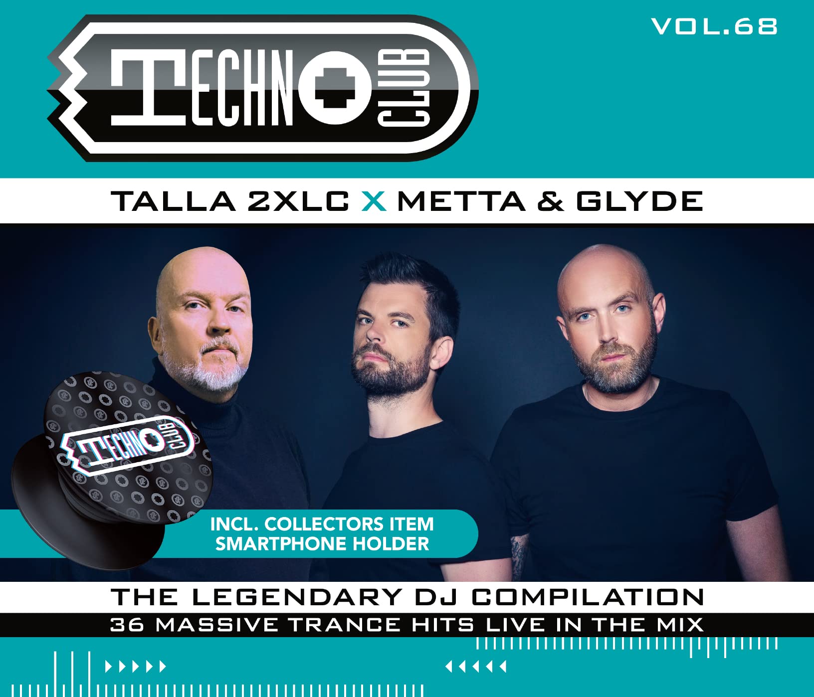 Techno Club Vol. 68 Double Étui téléphone portable