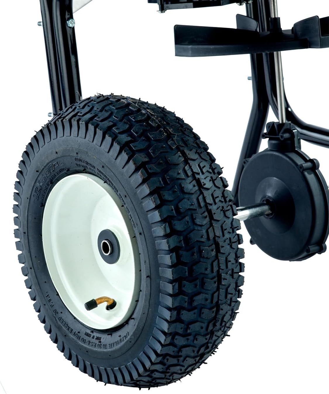 The Andersons Pacer Pro Walk-Behind Broadcast Spreader for Fertilizer, Grass Seed and Salt - 80 lb Hopper Capacity