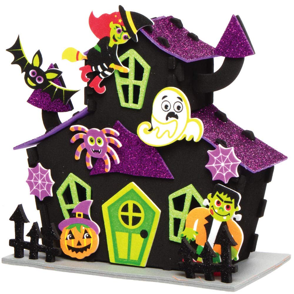 Maisons hantées d'halloween à assembler