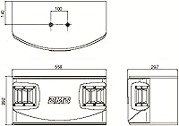 Vista 4 de BMB csv-450500W 10 de 3Vías de altavoces Bass reflex Par con 2Heavy DutyTrípode Stands Bundle