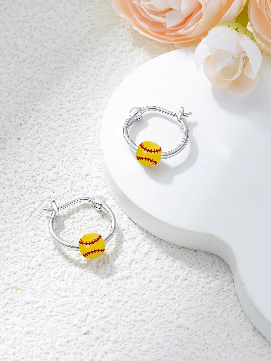 925 Sterling Silver Animal Stud Sports Hoop Earrings Jewelry Mothers Day Gifts for Women