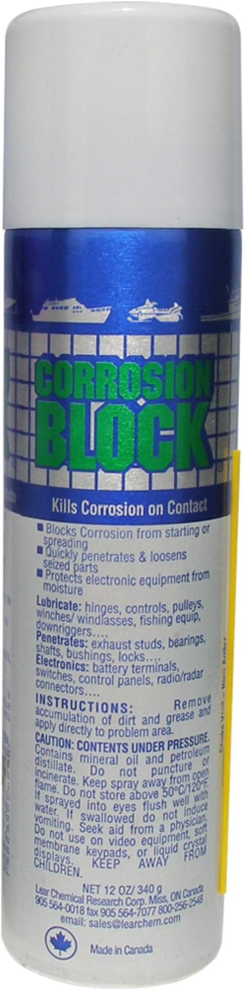 H&H CB12 Corrosion Block, 12-Ounce Aerosol Can