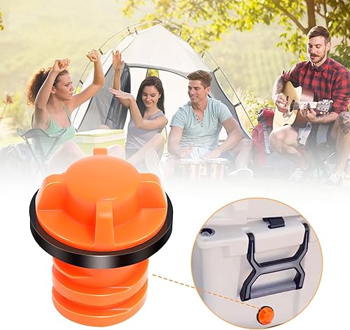 Miniatura 6 de Enchufe enfriador para YETI, paquete de 2 tapones de drenaje de repuesto compatibles con la línea de Yeti de Roadie, Tundra y Tank & RTIC Coolers a