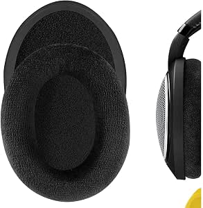 Replacement Velour Ear Pads For Sennheiser HD559, HD560S, HD569, HD598, HD599 Headphones