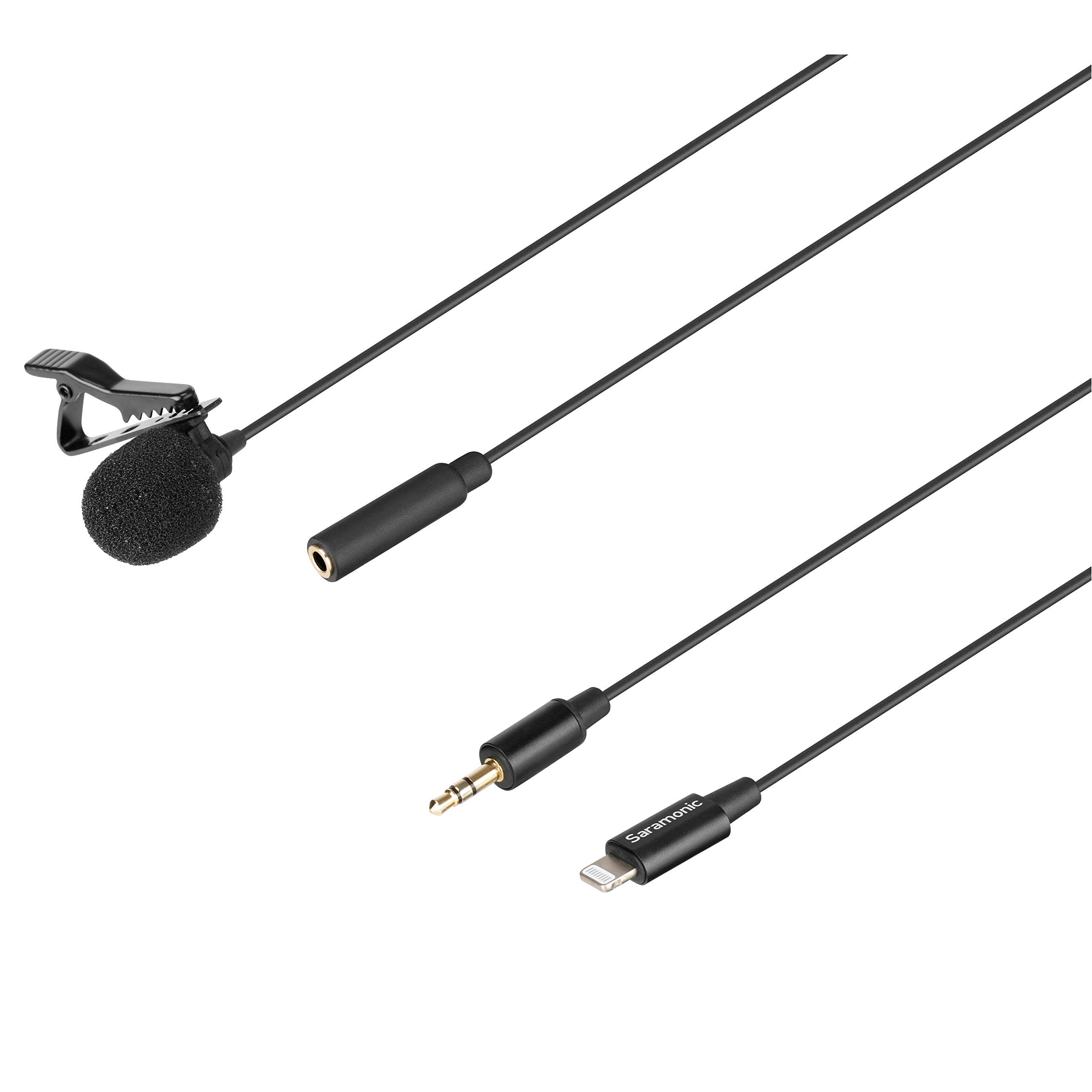 Saramonic LavMicro U1B tie mic Lightning