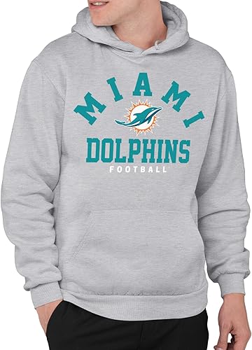 Miniatura 18 de Junk Food NFL - Sudadera con capucha unisex para adultos con logotipo de equipo clásico Negro