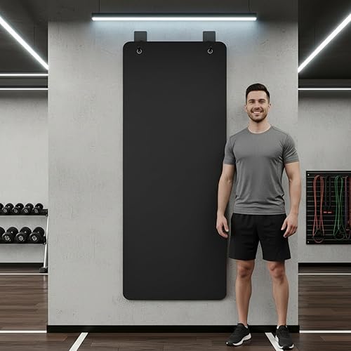 Miniatura 2 de Tapete de yoga colgante, tapete de ejercicio antideslizante de 14 de pulgada de grosor de 72 x 24 pulgadas para mujeres y hombres, almohadilla de