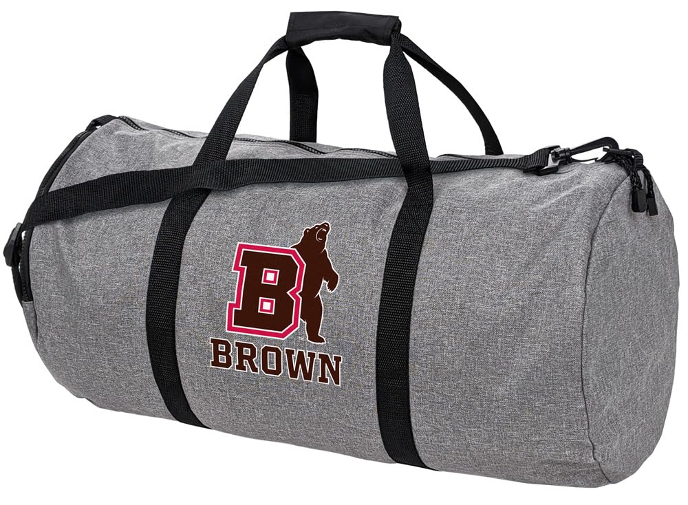 Brown University Primary Logo Lightweight Duffel Bag for Sports and Gym Packable for Travel