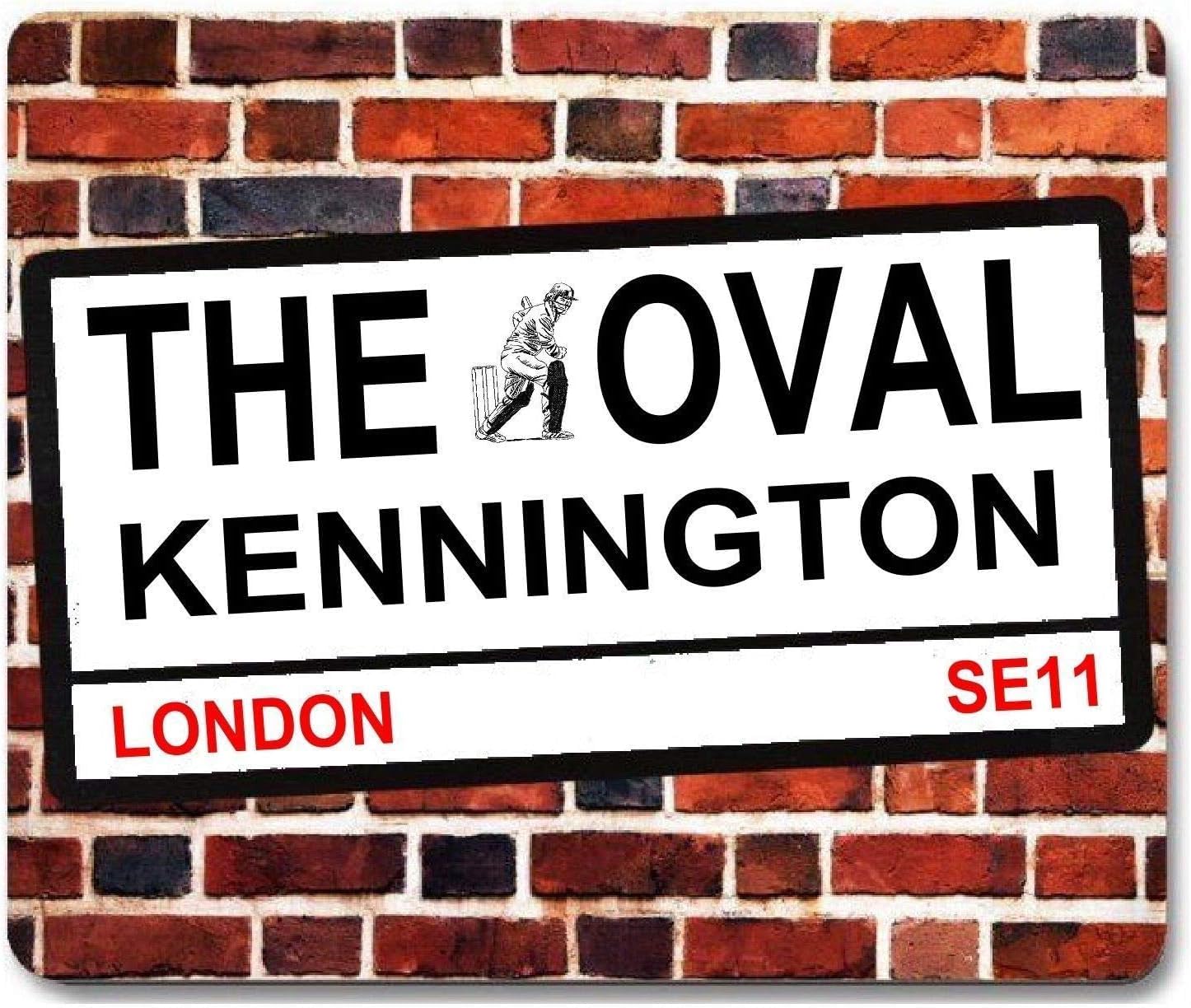 Bioprocess The Oval Kennington London Street Sign County Cricket Outdoor Decoration Plaque 8X12 Inch