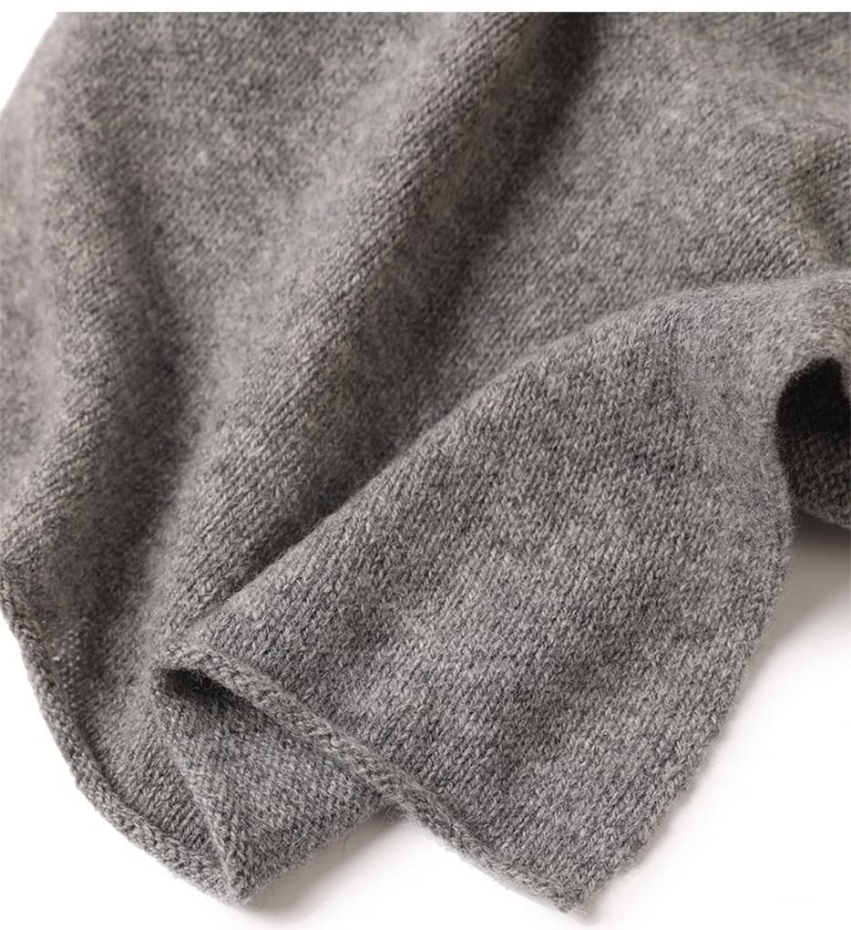 Cashmere Sciarpa Invernale in 50% Lana di Yak e 50% Lana d’Agnello – Morbida, Calda e Leggera, Elegante per Donna e Uomo