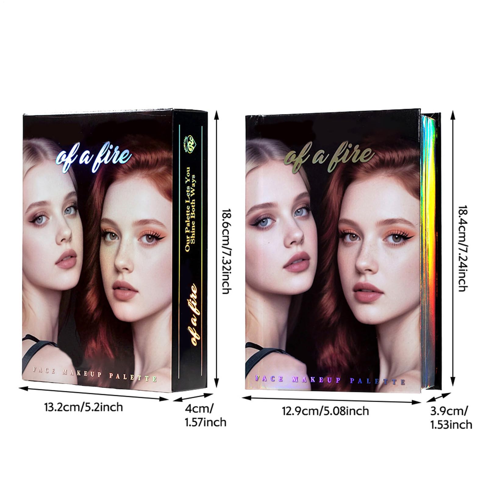 Palette Per Il Viso 48 Colori Ombretti Opachi | Glitter Illuminante Set Palette Trucco Per Donne Ragazze Uso Quotidiano Feste Vacanze Compleanni Appuntamenti Lavoro