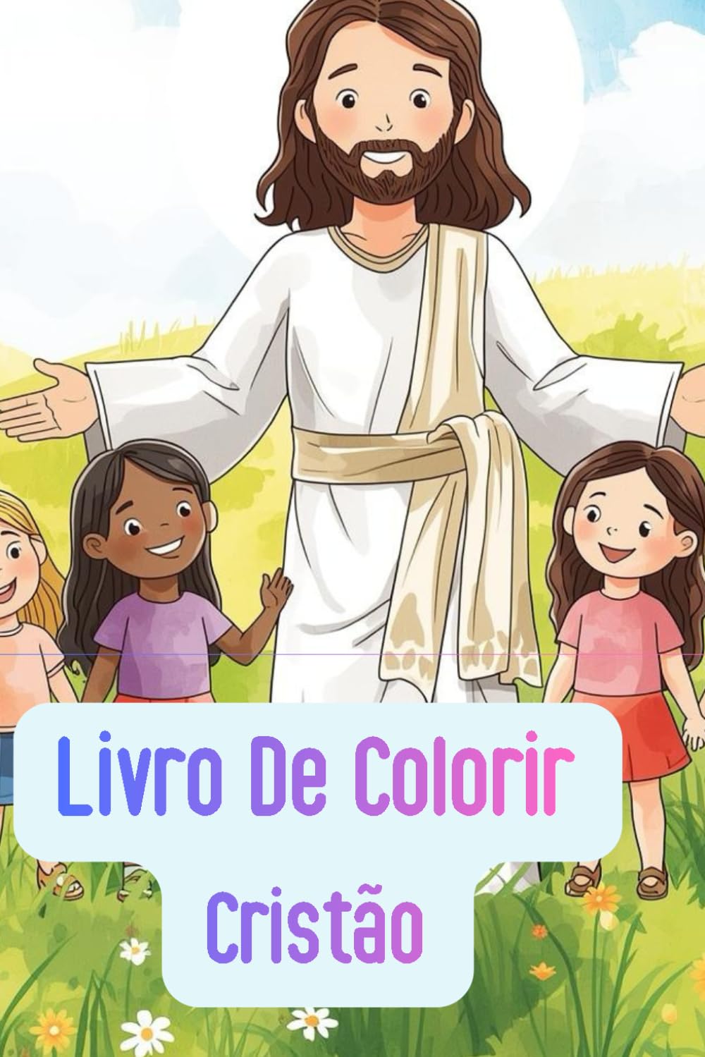 Livro de Colorir Cristão para Crianças