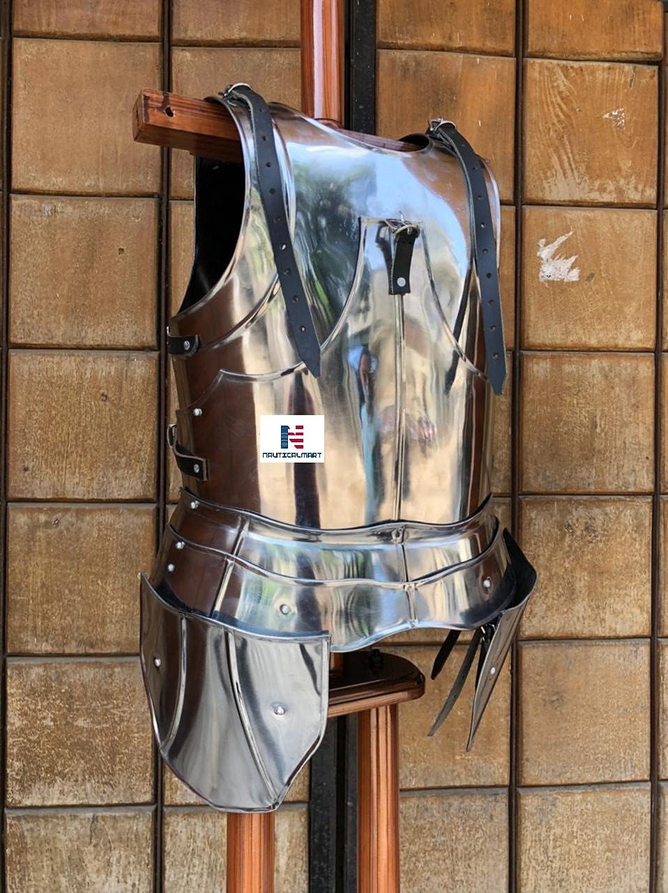 Nautical-Mart Gothic Half Suit of Armour-Medieval Breastplate Knight Armor