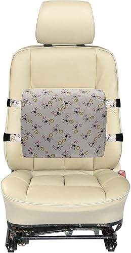 Miniatura 156 de Lunarable Teal Travel Pillow Neck Rest, Aquatic Fauna Theme Hand Drawn Style Various Starfish in Blue Shades, Memory Foam Traveling Accessory for