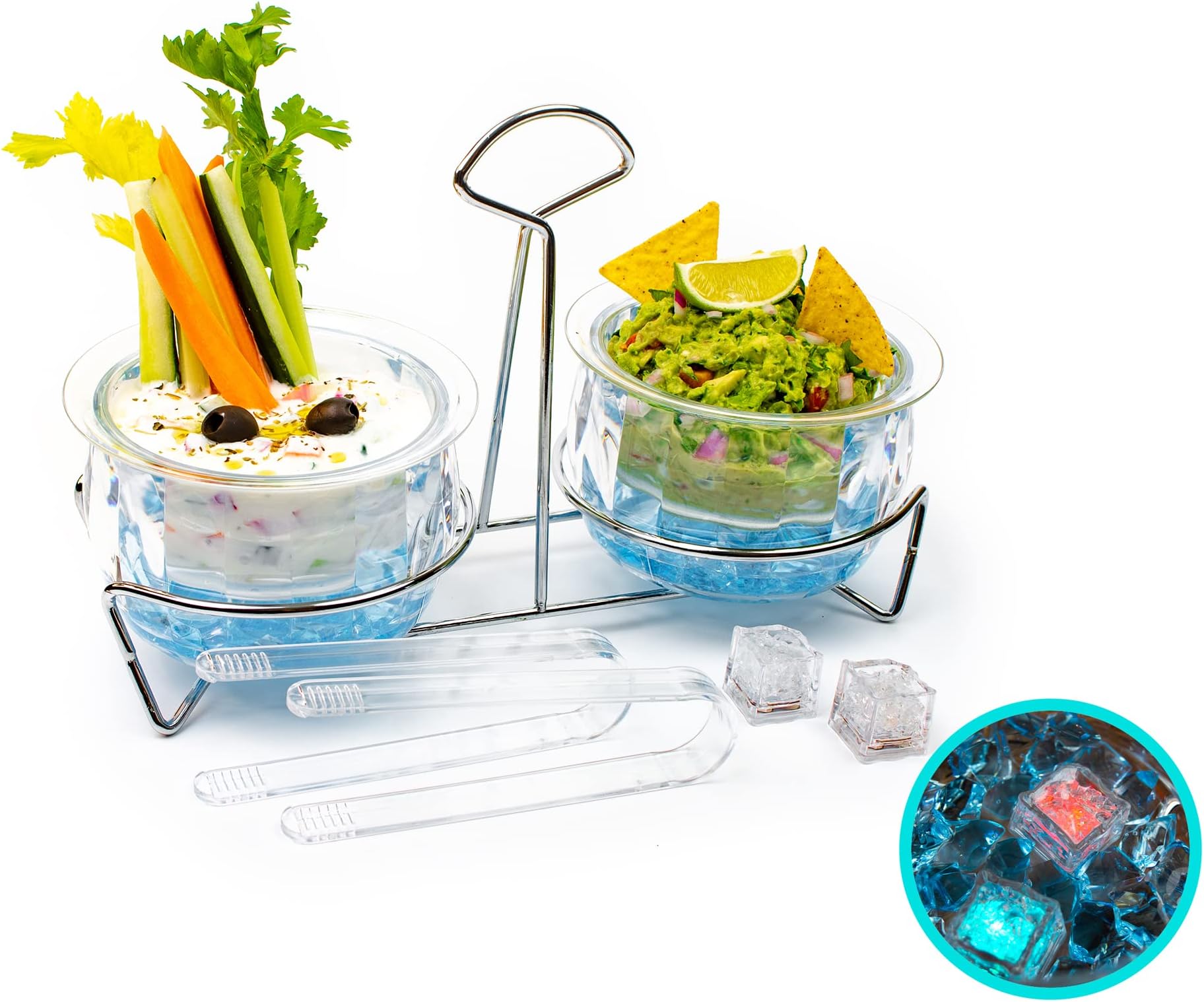 Chill Bowls For Serving Food PRODYNE Cold Bowl On Ice Serving Bowl