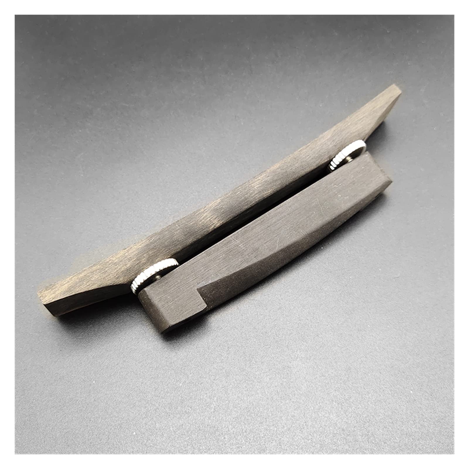 Accesorio repuesto puente 6 Cuerdas De Ébano Guitarra Puente Ajustable Flotante De Ébano Puente Bajo Accesorios De Guitarra (Color : 10pcs)