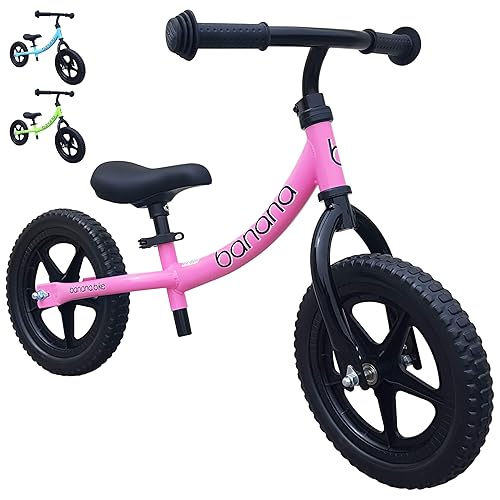 pink balance bike for 2 year old