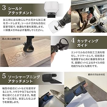 ルーター・トリマー 148点 フルセット マルチロータリーツールAC100V④ ルーター・トリマー 148点 フルセット マルチロータリーツール