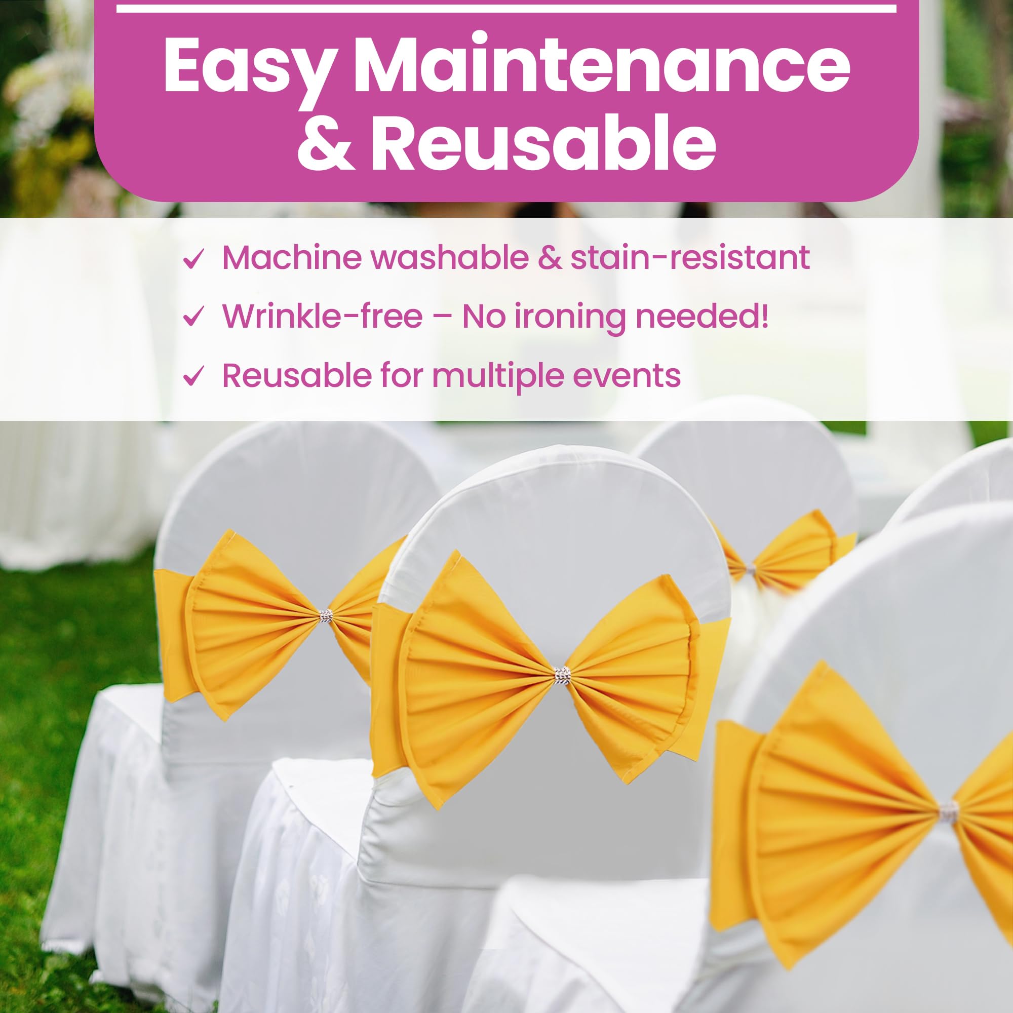 Nœuds En Tulle Élastiques - TD® - Lot De 50 - Rouge - Mariage - Décoration Événements - Maison