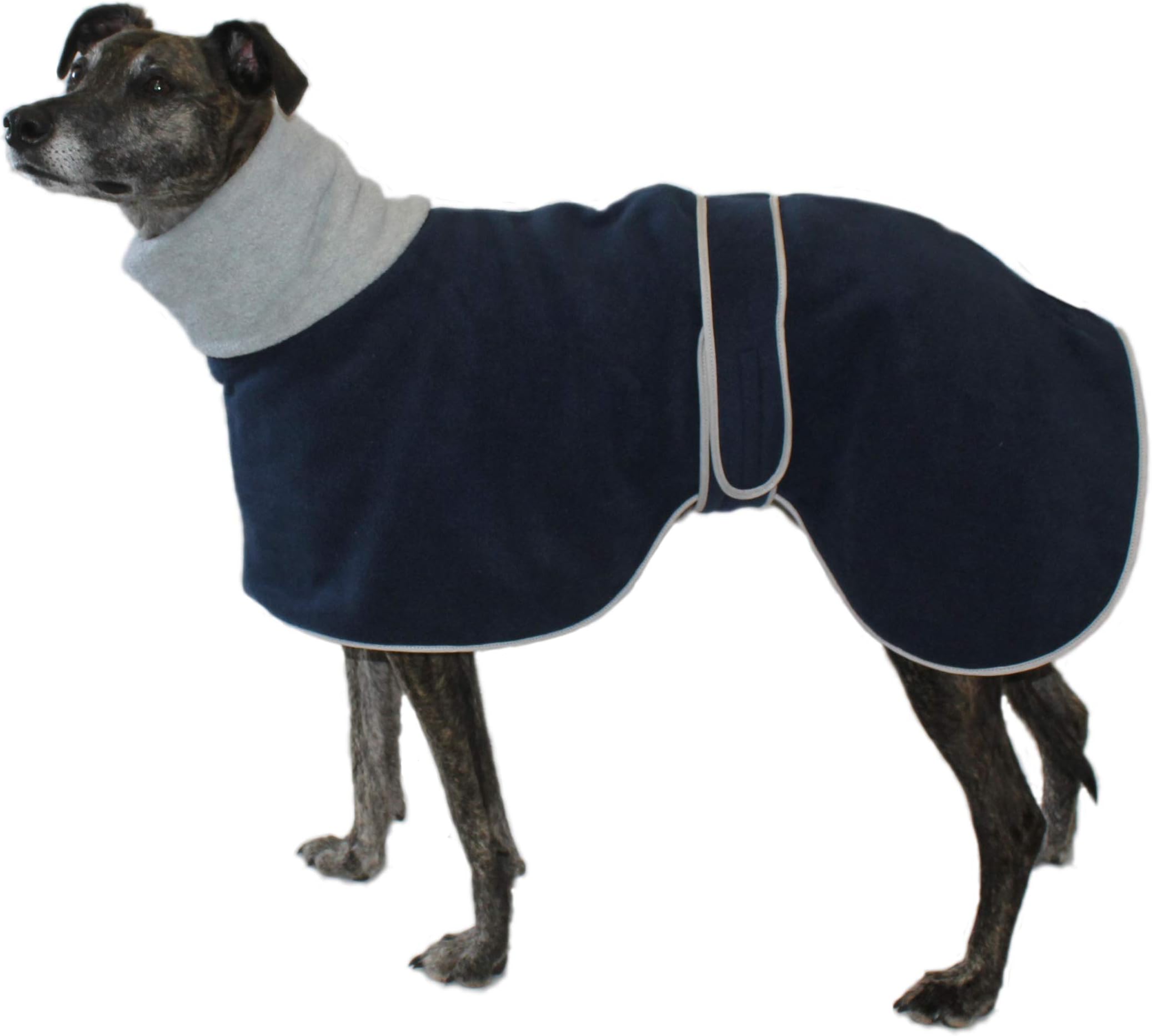 Greyhound Polo Coat, 22"/56 cm, Blue