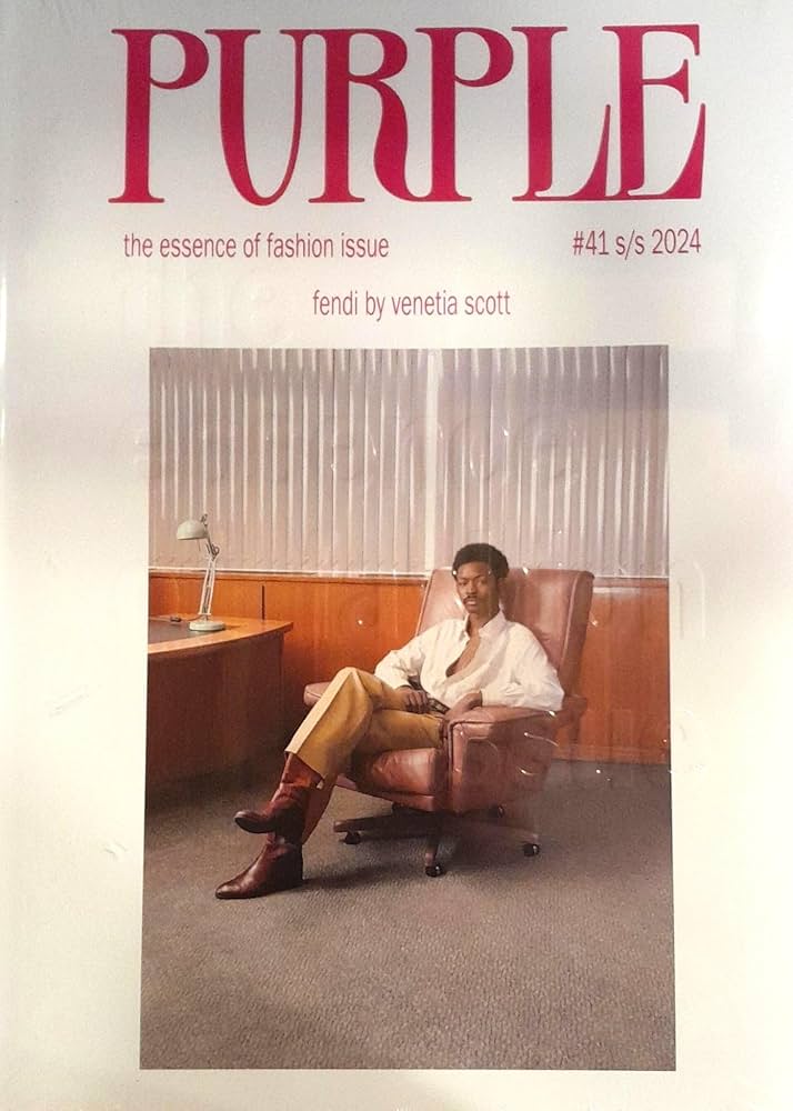 Purple Magazine Spring Summer 2024 Fendi By Venetia Scott