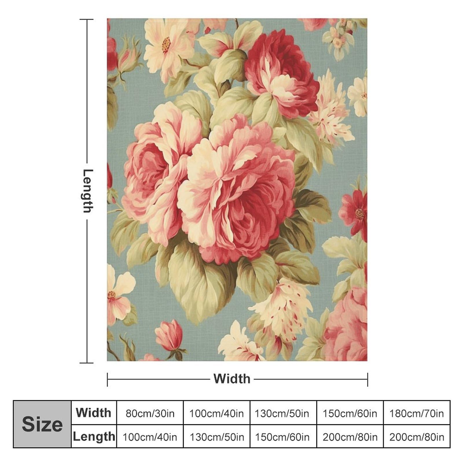 Amazon.com: Yinrune Pink Roses Romantic Tapestry 60x80 Cabbage