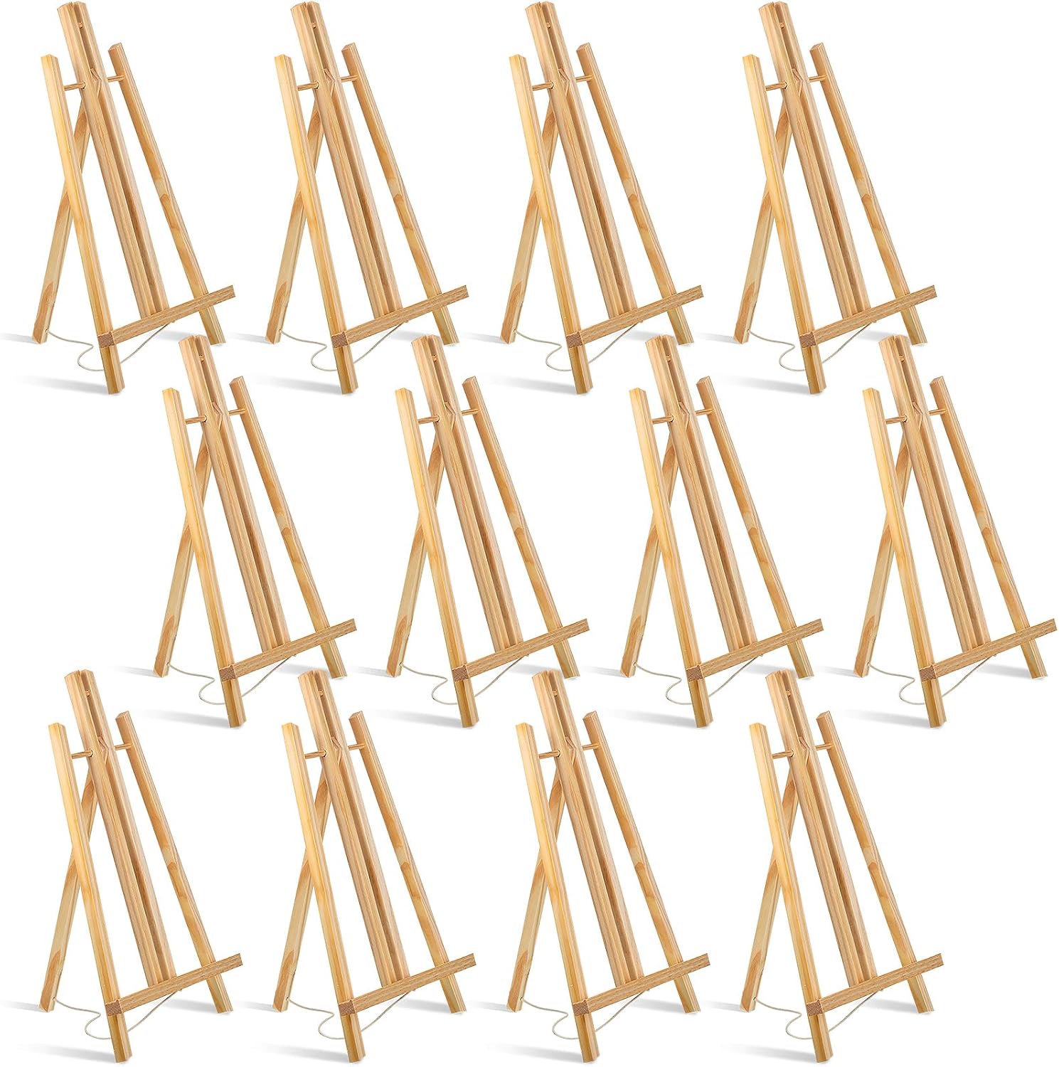 Geyoga 12 Pack 20" Large Tabletop Easel for Painting Bulk